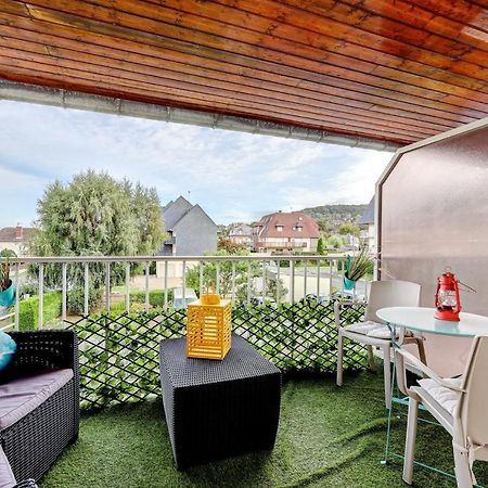 Magnifique Appart Avec Terrasse Equipee Et Wifi Gratuit Apartment Houlgate Luaran gambar